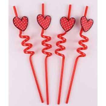 SZÍVÓSZÁL CSAVART MŰA. SZÍV  26CM 4DB-OS