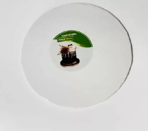 TORTALAP FEHÉR 6MM 30CM