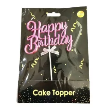 TORTA DÍSZ "HAPPY BIRTHDAY"