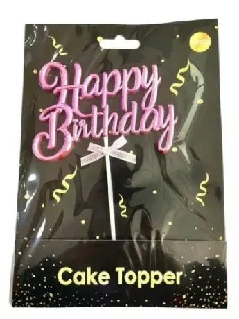 TORTA DÍSZ "HAPPY BIRTHDAY"