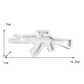 SZILIKON FORMA "GÉPFEGYVER" 1*7*16,5CM