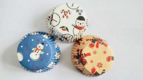 MUFFIN PAPÍR KARÁCSONYI 75DB