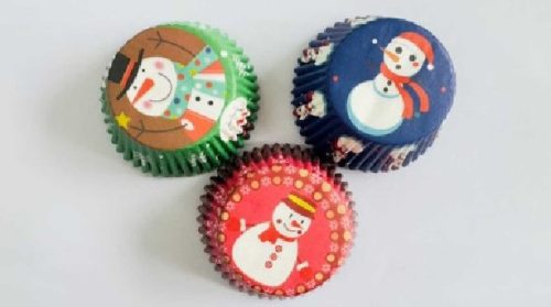 MUFFIN PAPÍR KARÁCSONYI 75DB 11CM