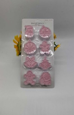 MARCIPÁN/FONDANT MINTÁZÓ MŰA. 8DB-OS KARÁCSONYI