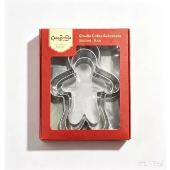 SÜTIKISZÚRÓ SZETT KARÁCSONYI 3DB-OS MÉZESKALÁCS FIGURA