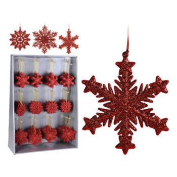 HÓPIHE DÍSZ GLITTERES10CM