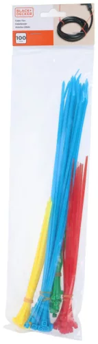KÁBELKÖTEGELŐ 100DB 4 SZÍN/4 MÉRET