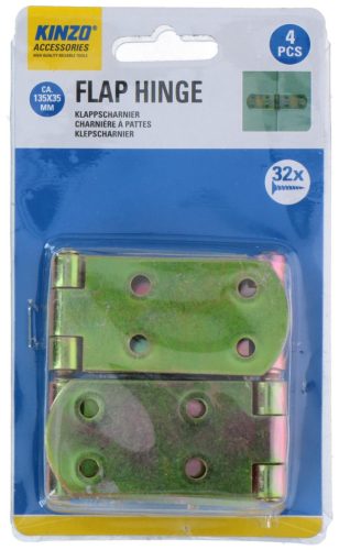 AJTÓPÁNT 4DB 32DB CSAVARRAL 13,5X3,5X0,5CM