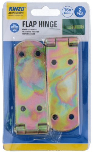 AJTÓPÁNT 2DB, 16DB CSAVARRAL 19,5X3,5X0,5CM