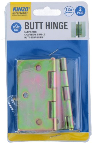 AJTÓPÁNT 2DB 12DB CSAVARRAL 8,2X8,2X0,5CM