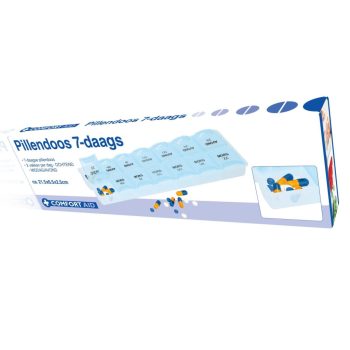 GYÓGYSZERADAGOLÓ 21,5X6,5X2,5CM 7NAP HOLLAND