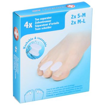 LÁBUJJ ELVÁLASZTÓ 4DB 3,8X2,2X2,2CM