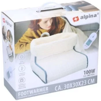   ELEKTROMOS LÁBMELEGÍTŐ 100W 30X30X23CM 3 FOKOZAT - MOSHATÓ HUZAT