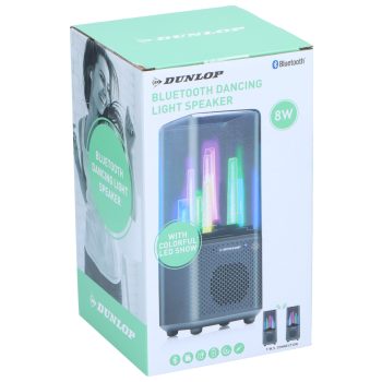 HANGSZÓRÓ BLUETOOTH 8W 21,8X9,5X9,3CM USB 500MAH 6 LED