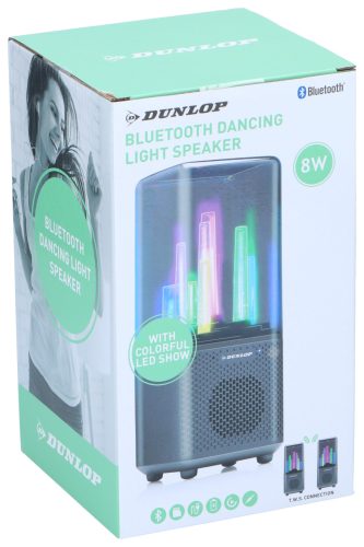 HANGSZÓRÓ BLUETOOTH 8W 21,8X9,5X9,3CM USB 500MAH 6 LED