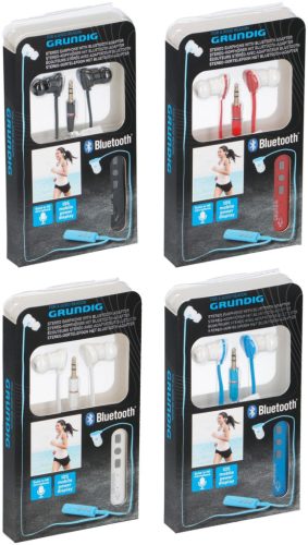 FÜLHALLGATÓ SZTEREÓ, BLUETOOTH ADAPTERREL 4SZÍN