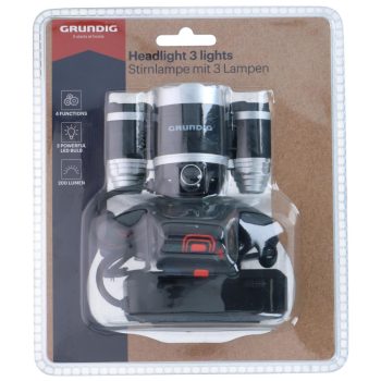 FEJLÁMPA 3LED LED 4XAA