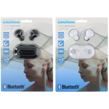 FÜLHALLGATÓ TWS VEZETÉK NÉLKÜLI TOKKAL 2SZÍN