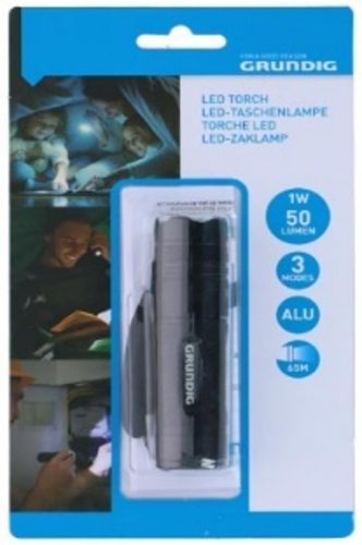 ELEMLÁMPA LED 1W 65M FÉNYSUGÁR HATÓTÁV