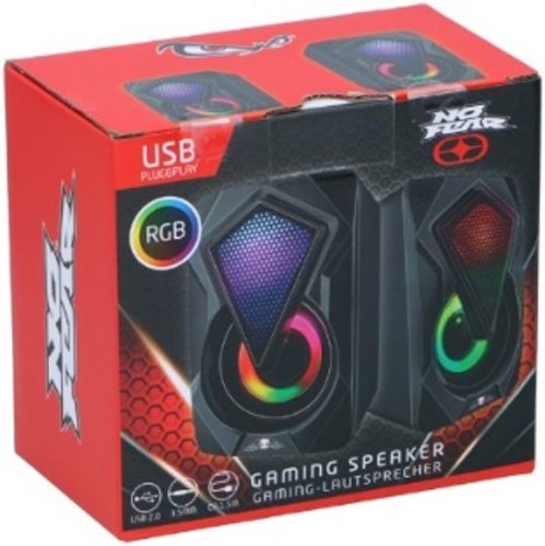 HANGSZÓRÓ 2DB USB 18W 6,5X7X10CM AUX RGB LIGHTS HIFI STEREO