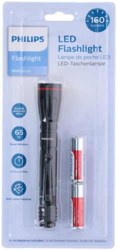 ELEMLÁMPA 160LM 3X3X16CM 2XAA