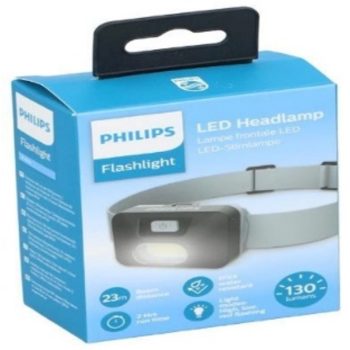 FEJLÁMPA LED 130LM 3XAAA ELEMET TARTALMAZ 23M 2ÓRA