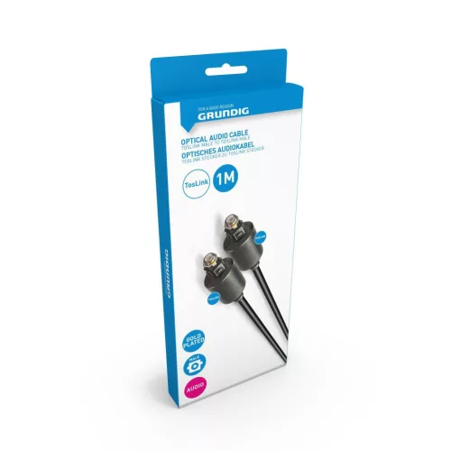 KÁBEL AUDIO OPTIKAI 1M TOSLINK MALE - TOSLINK MALE