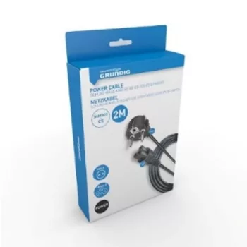   TÁPKÁBEL 2M BLK 193GR PVC CB SCHUKO (F TÍPUS) MALE ANGLED IEC-320-C5