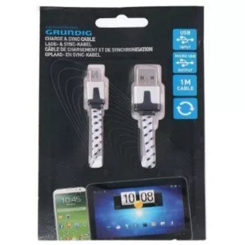 TÖLTŐ KÁBEL MICRO USB 1M TESTIL HUZAT