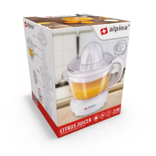 GYÜMÖLCSFACSARÓ 700ML 25W FEHÉR