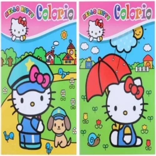 SZÍNEZŐ FÜZET A4 32 OLDALAS HELLO KITTY