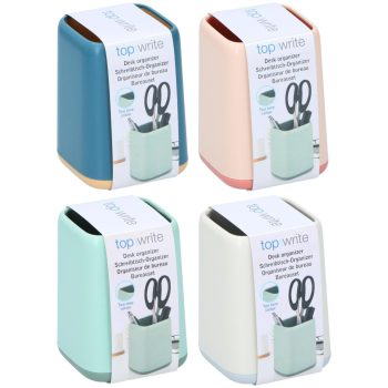   ASZTALI RENDEZŐ  2SZÍNŰ, 4FÉLE  15X9,8X8CM 140GR ABS SL 1 REKESZ