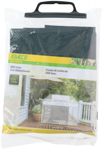 GRILLSÜTŐ TAKARÓ 122X71CX76M PE, PB, 405G