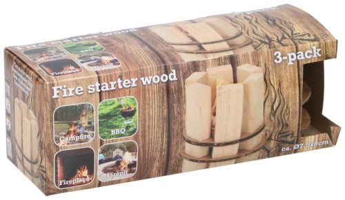 GRILLBEGYÚJTÓS FA 7,5X8CM 3DB 150GR