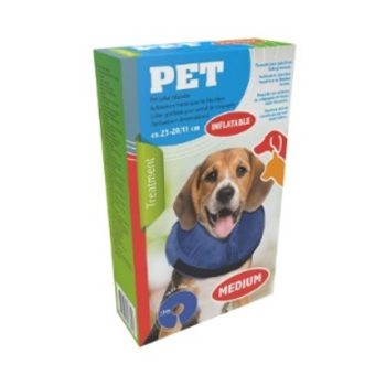 KUTYA VÉDŐGALLÉR FELFÚJHATÓ 23-28/11CM