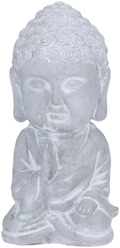 BUDDHA SZOBOR 17,5X13X30CM 4,1KG  
