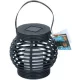 KERTI SOLAR LÁMPA LANTERNA 15X16CM 36LED 1XAA 600MAH GYERTYÁVAL
