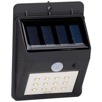 FALILÁMPA SOLAR 11,5X8,5X4CM ALKONYKAPCSOLÓS