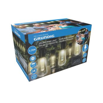   LED FÜZÉR SOLAR 10DB FÉNY FEHÉR 335X4,4X9,3CM AA 1.2V 600MAH