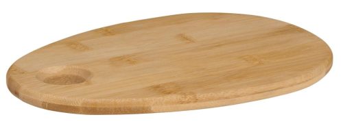 TÁLCA REGGELIZŐ TOJÁSTARTÓVAL BAMBUSZ 25X18CM