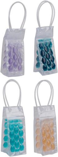 BORHŰTŐ TÁSKA 10X10X25CM 4FÉLE SZÍN  PVC