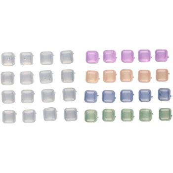 JÉGKOCKA MŰANYAG 16DB 2FÉLE 2,7X2,7X2,7CM PE PET