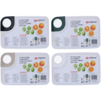 VÁGÓDESZKA PP 4FÉLE 22,8X15X0,5CM