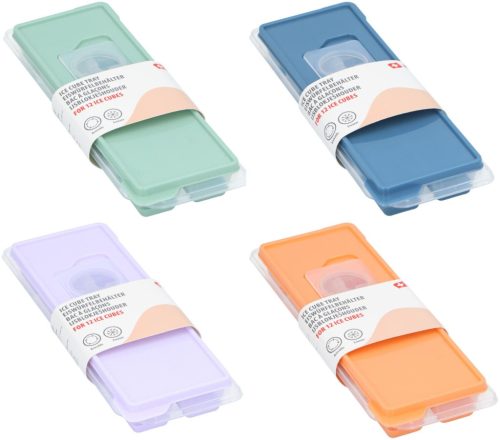 JÉGKOCKATARTÓ 4 FÉLE 26X9,3X3,4CM PP