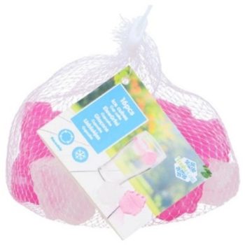 JÉGKOCKA SZÍNES, MUFFIN FORMA 16DB; 3,4X1,4X3,9CM