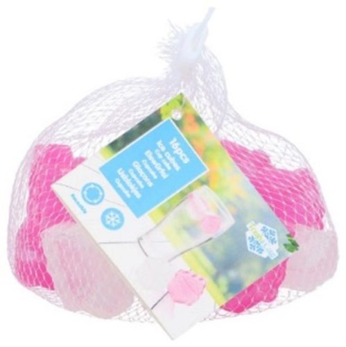 JÉGKOCKA SZÍNES, MUFFIN FORMA 16DB; 3,4X1,4X3,9CM