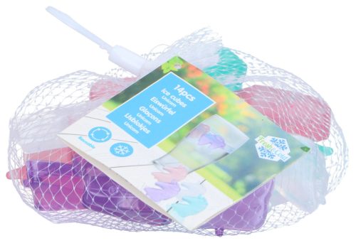 JÉGKOCKA SZÍNES 14DB; 3,4X1,3X4,4CM