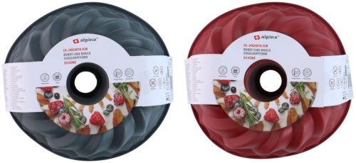 SÜTŐFORMA SZILIKON 24X24X10CM 2 FÉLE