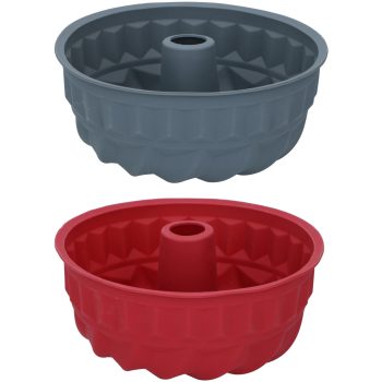 SÜTŐFORMA SZILIKON KUGLÓF 24X24X10,5CM 2 SZÍNBEN