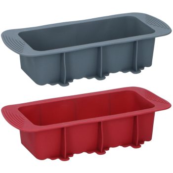 SÜTŐFORMA SZILIKON 29X8X12,7X6,5CM 2 SZÍNBEN